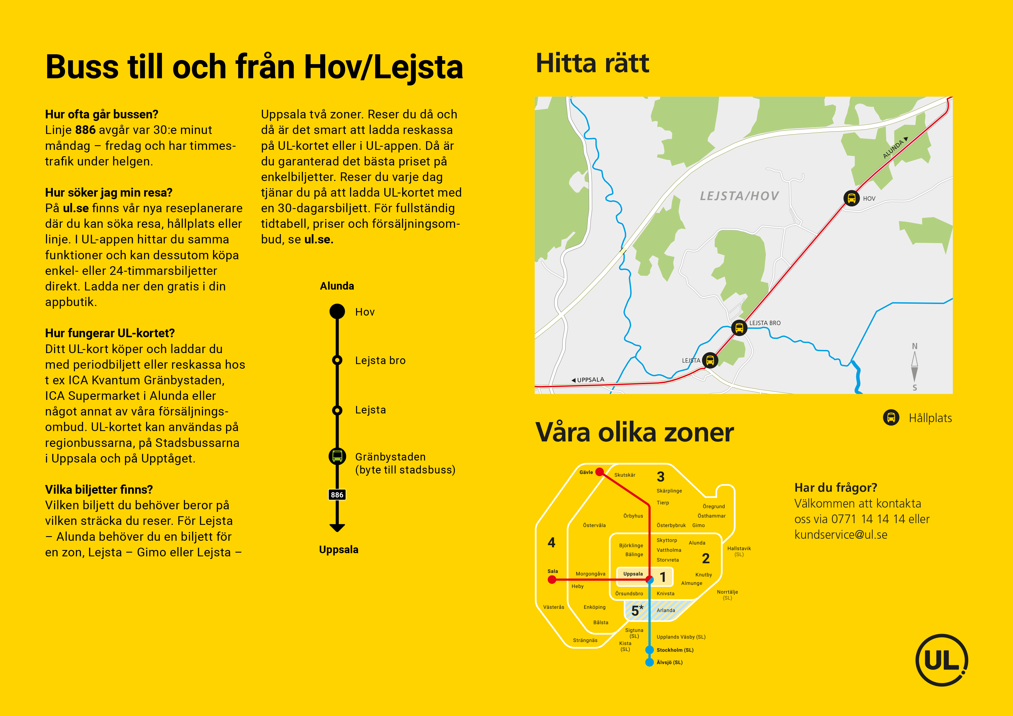 Personlig resplan - Hov/Lejsta - UL